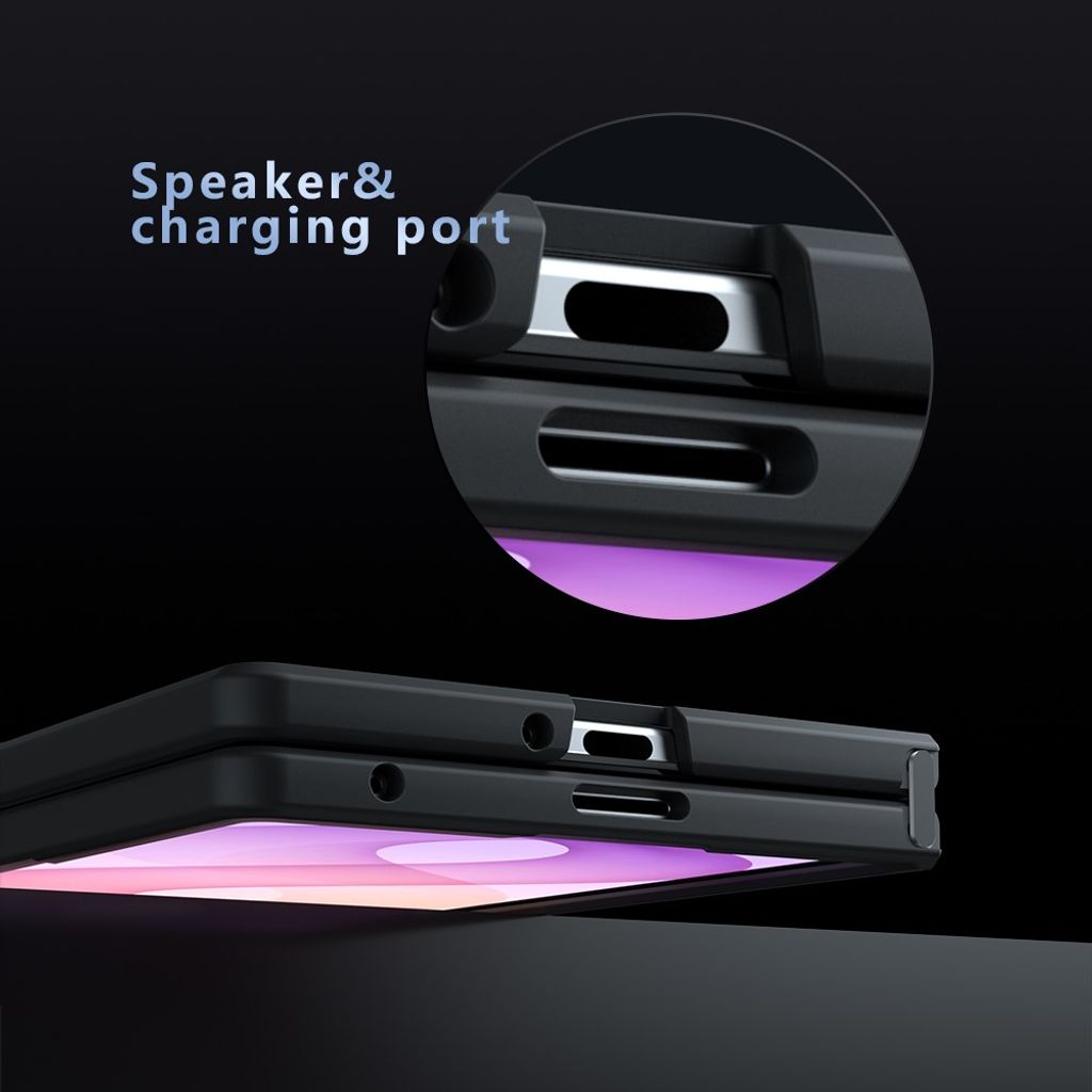 Samsung Galaxy Z Fold8 Stødsikkert Cover - Gennemsigtig