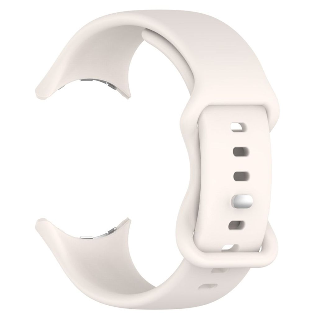 Google Pixel Watch 3 41 mm Kellonranneke, Silikoni - valkoinen