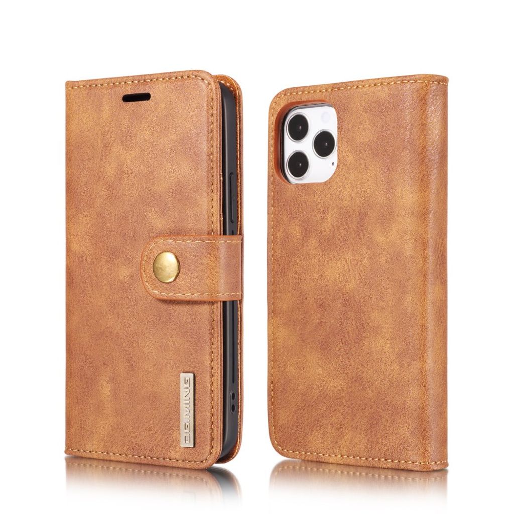 DG.MING iPhone 12 Pro / 12 Etui - Brun