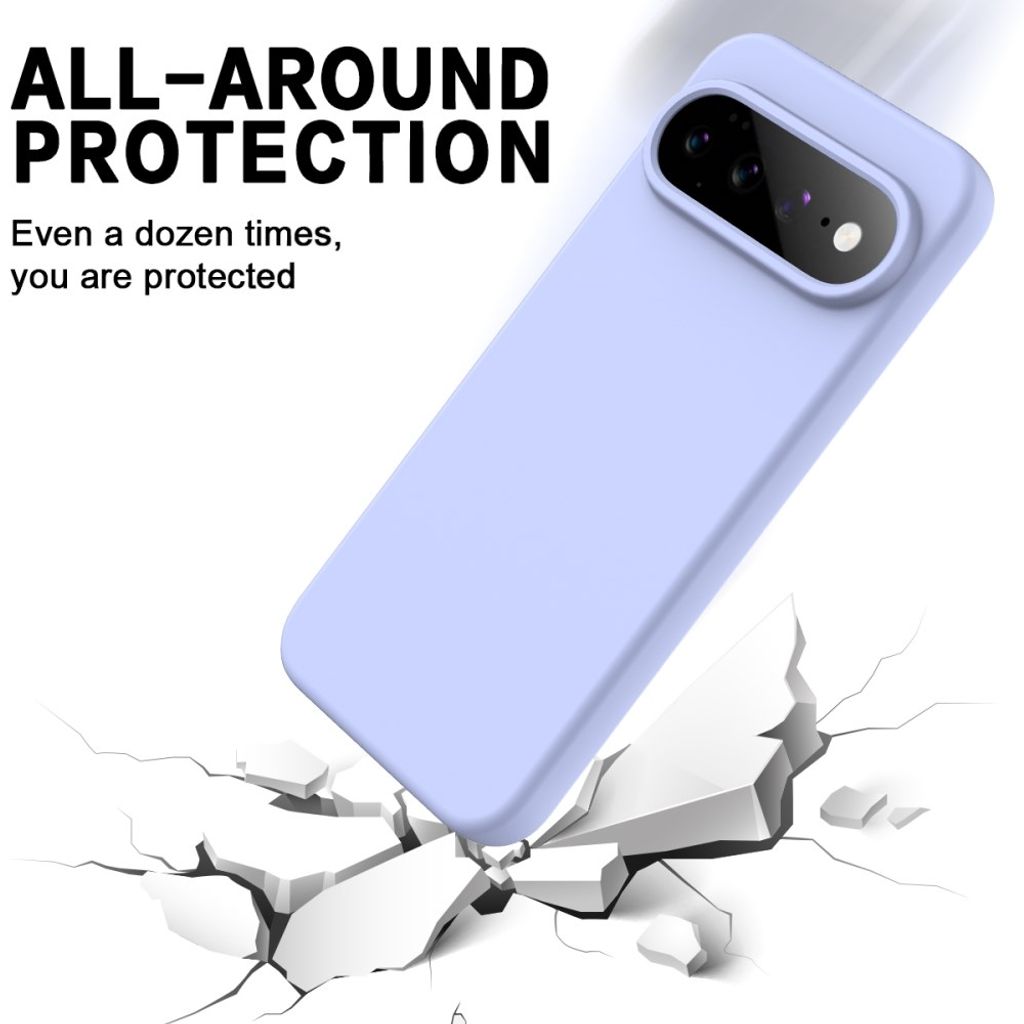 Google Pixel 11 Pro XL Deksel I Silikon - Lilla