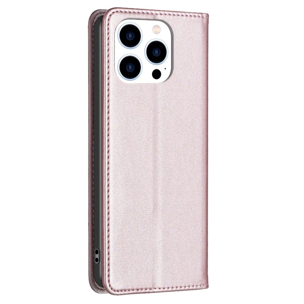 BINFEN COLOR iPhone 13 Pro Max Lompakkokotelo - Ruusu kultaa