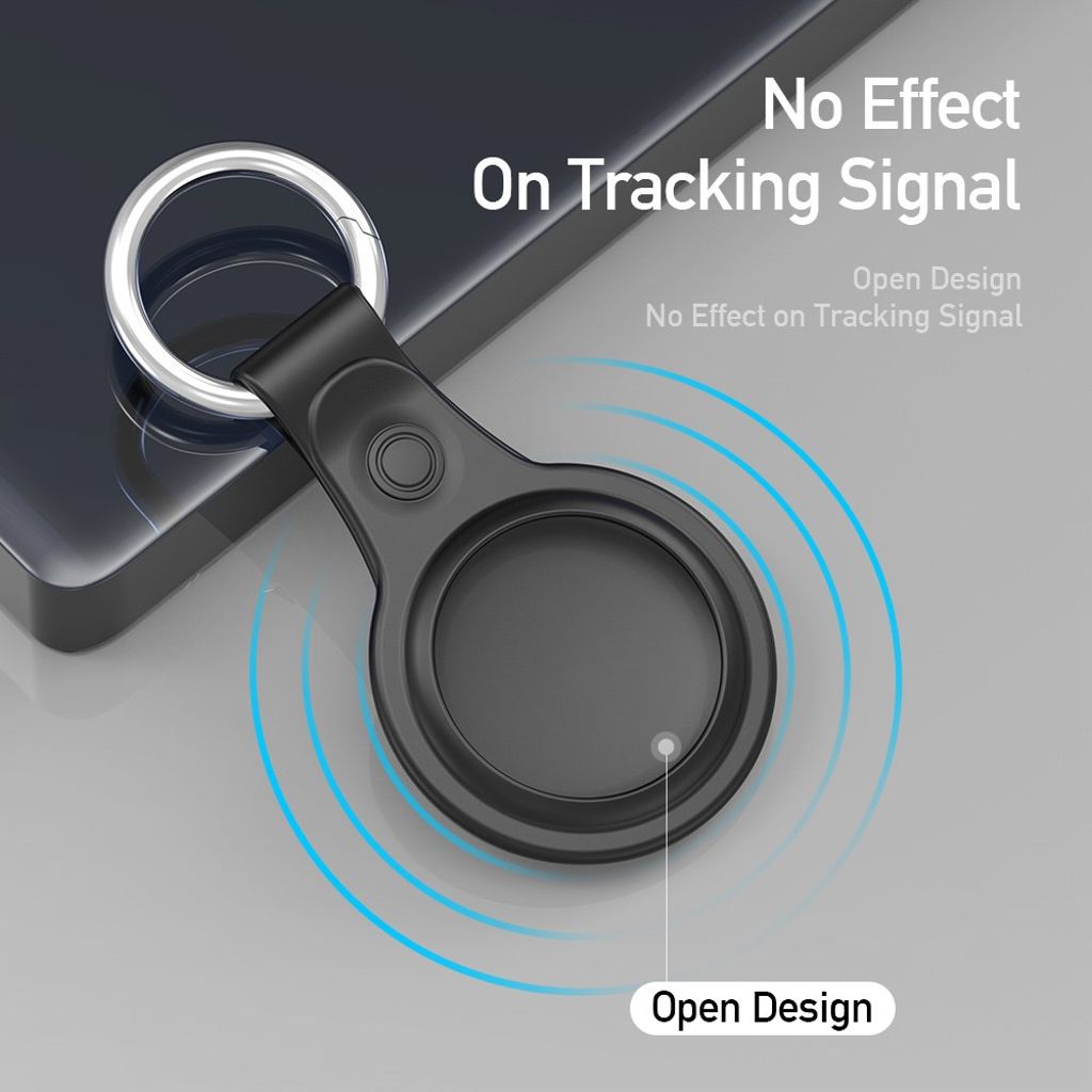DUX DUCIS Apple AirTag etui 4-pakning med nøkkelring – flerfarget