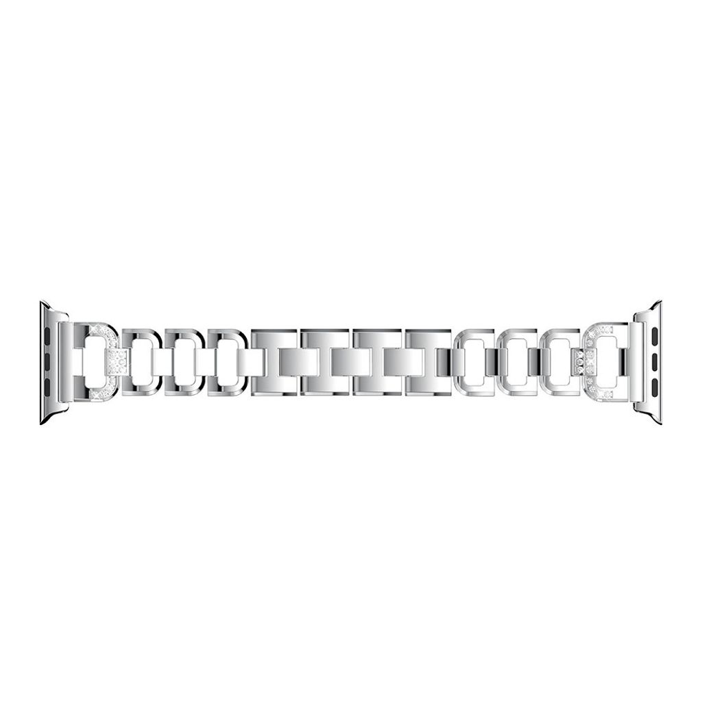 Apple Watch 38/40/41/42mm Rustfri Stål Urrem – Sølv