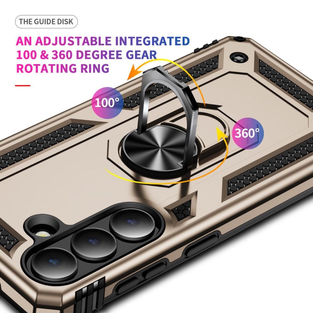 Samsung Galaxy S26 Deksel Stativ - Gull