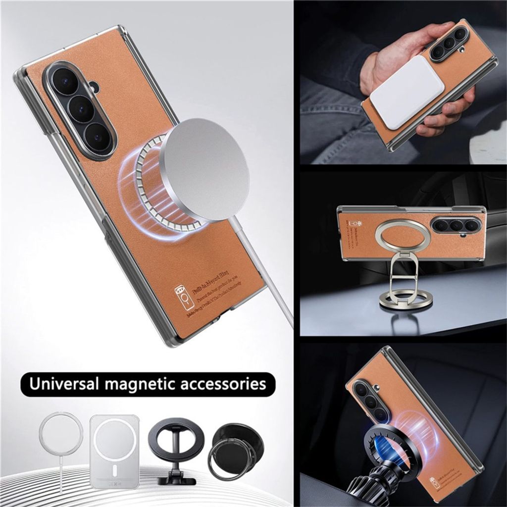 Samsung Galaxy Z Fold8 Ultra MagSafe Kuori - Ruskea
