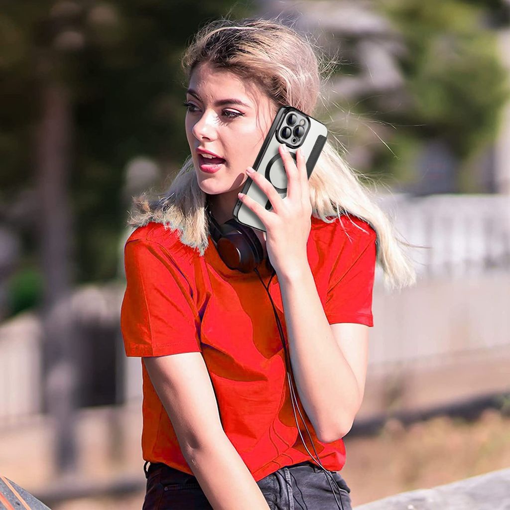 iPhone 12 Pro Max Etui med MagSafe - Grøn