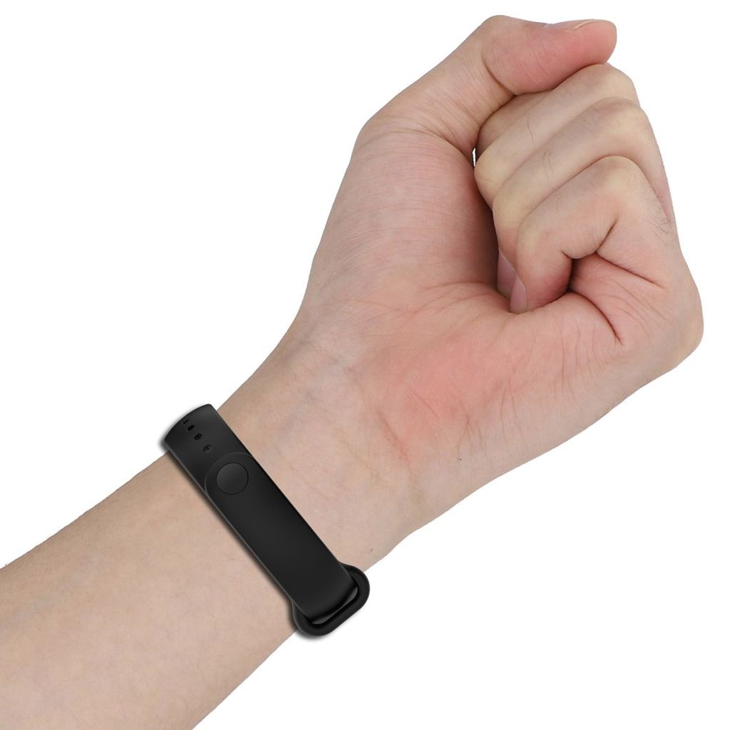 Xiaomi Smart Band 9 NFC/9/8 NFC/8 Silikone Urrem - Sort
