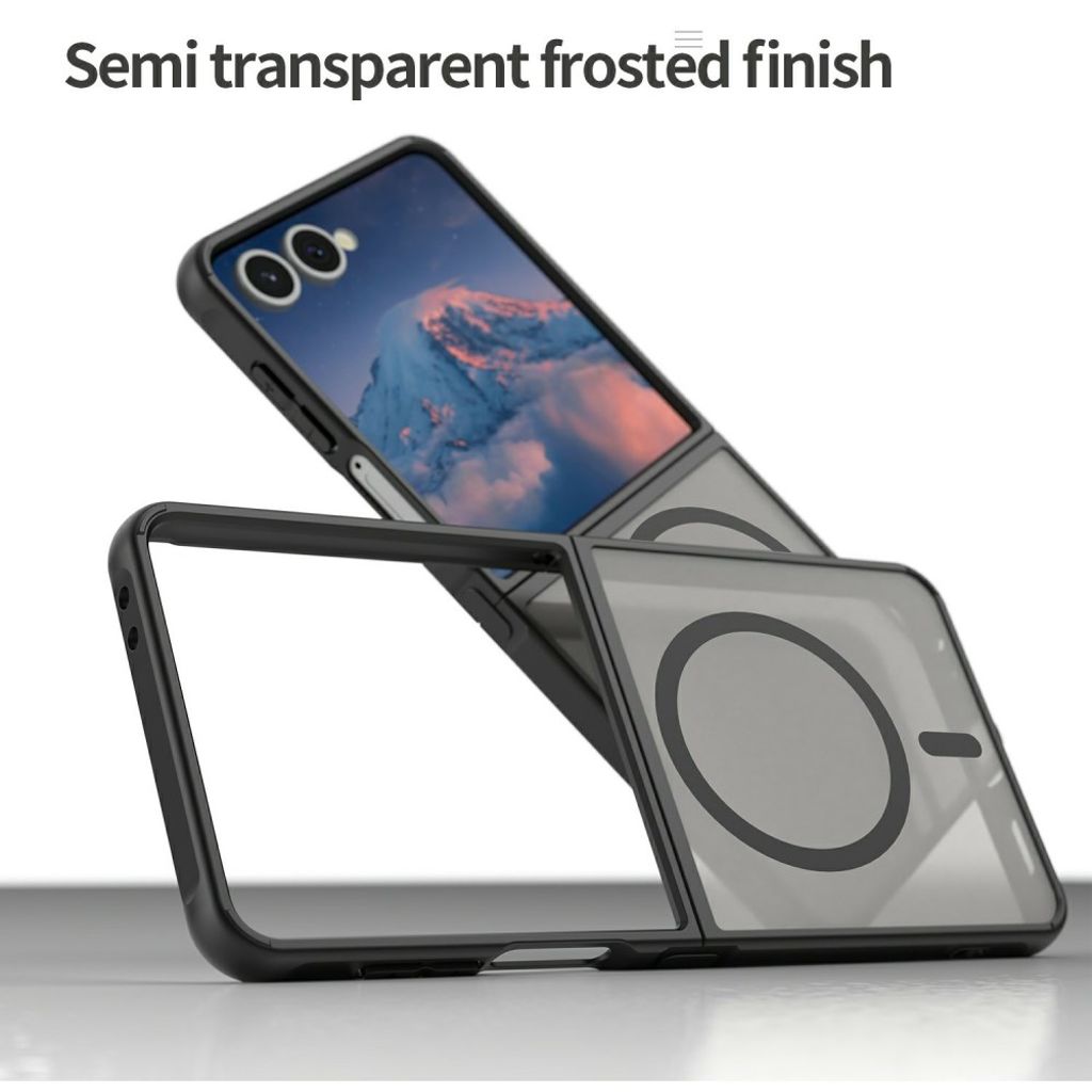 Samsung Galaxy Z Flip7 5G Skal MagSafe-kompatibel - Svart