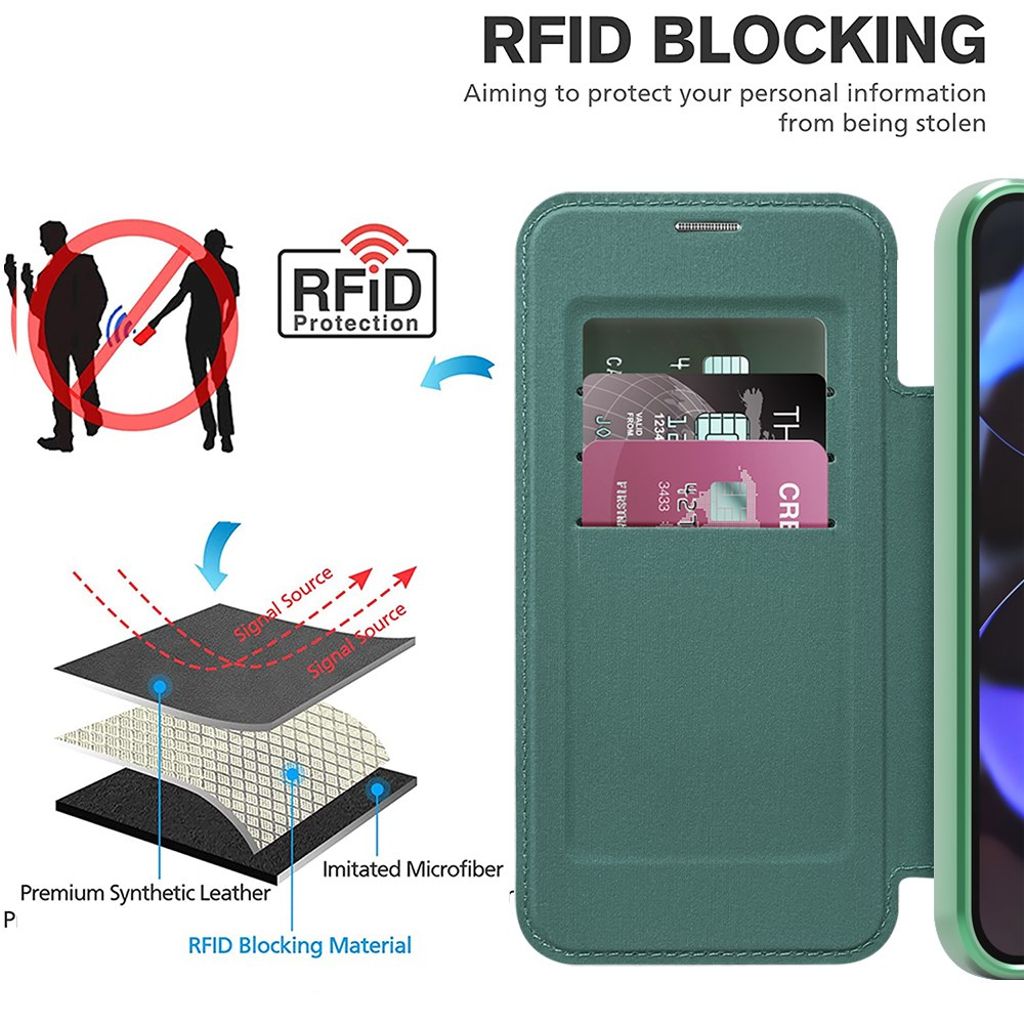 Google Pixel 10 / 10 Pro Etui med MagSafe - Grøn