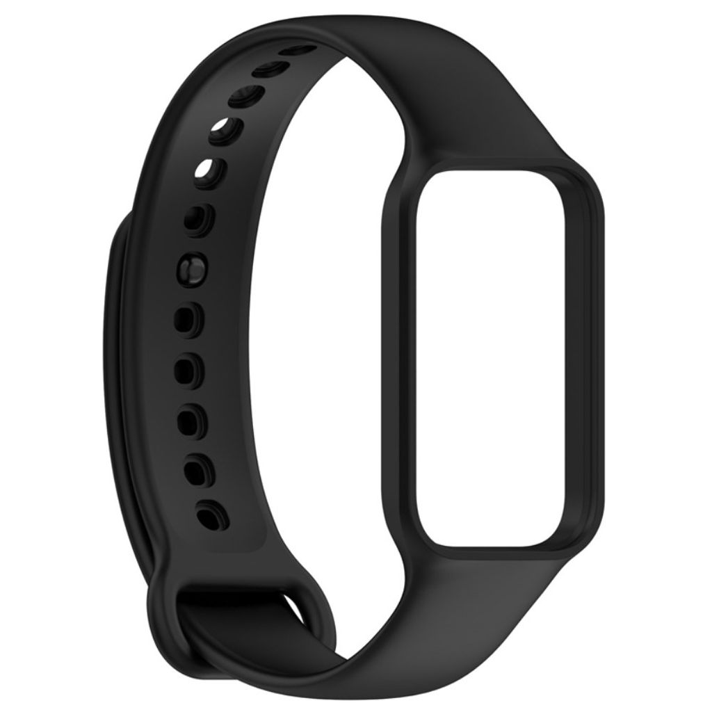 Xiaomi Redmi Band 2 silikoniranneke kellolle - musta
