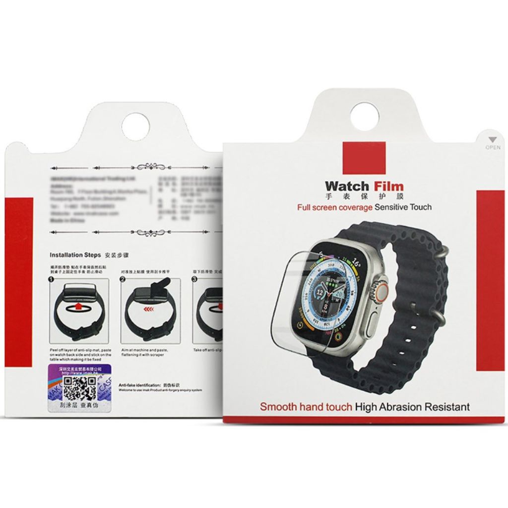 IMAK Garmin Forerunner 965 Skärmskydd Härdat Glas - Transparent