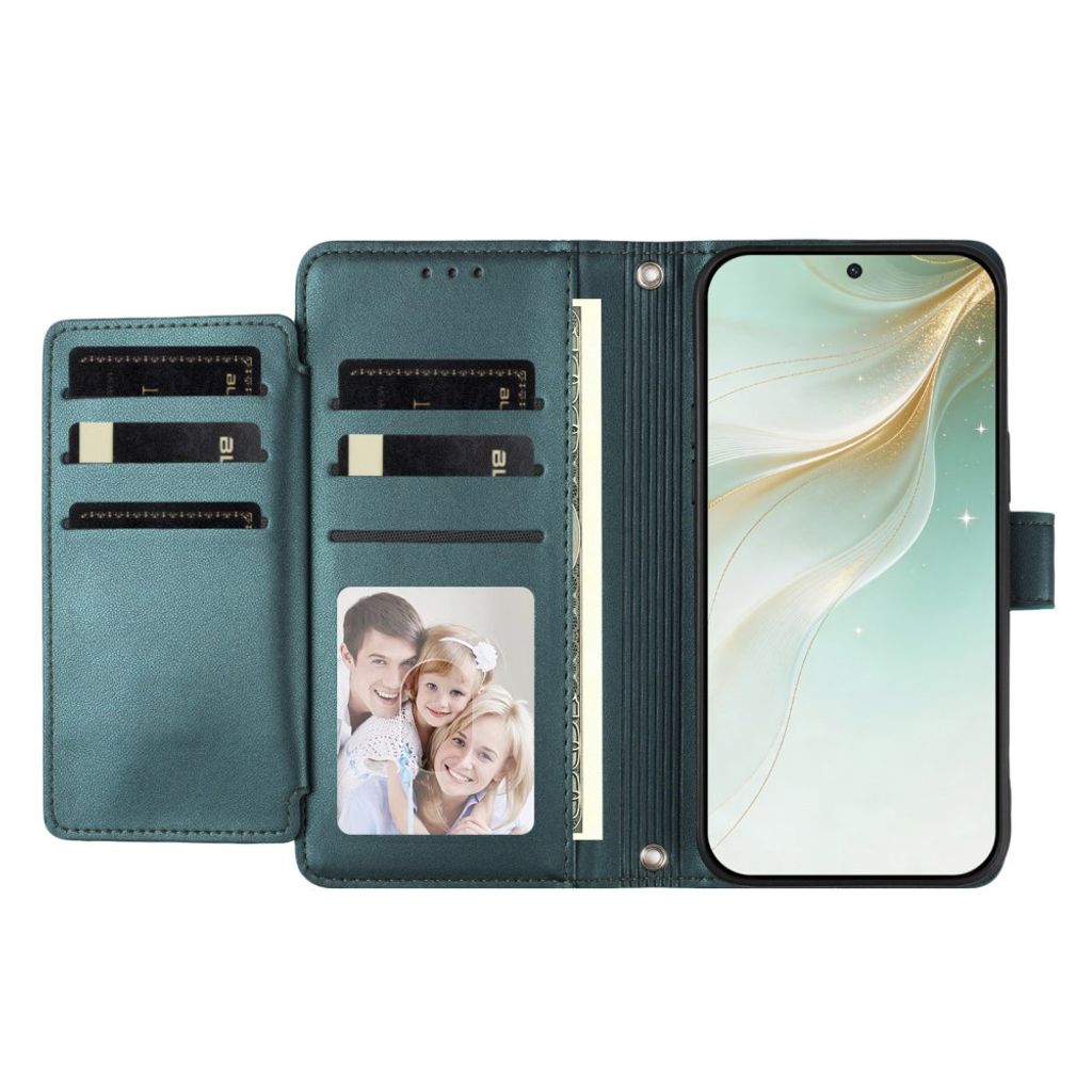 Xiaomi 17T Lompakkokotelo käsihihnalla - Tuquoise