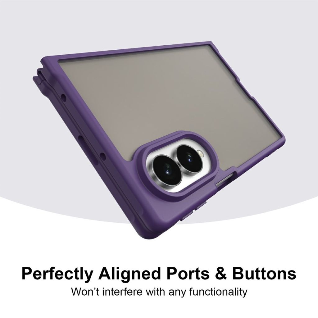 Samsung Galaxy Z Fold8 Matteret Cover - Lilla
