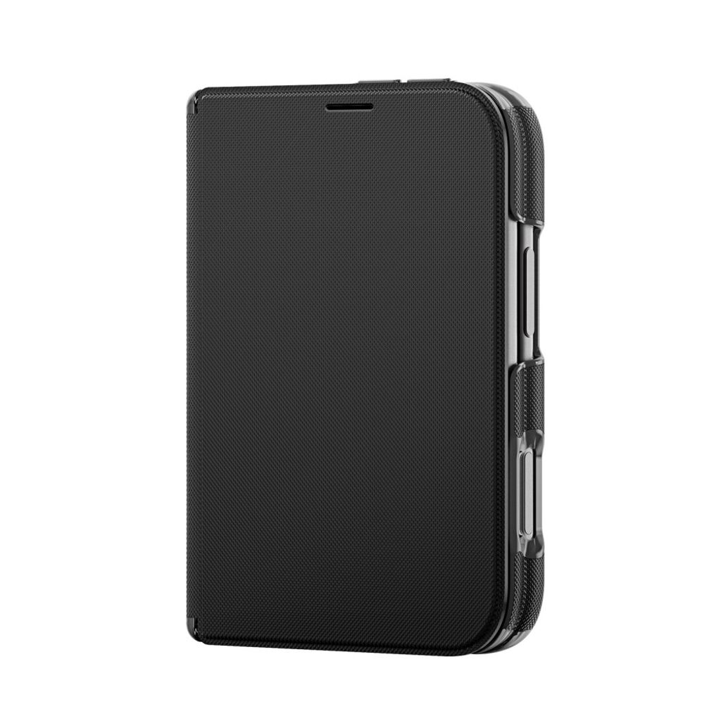 DUX DUCIS iPhone Duo Kotelo korttitaskulla - Musta