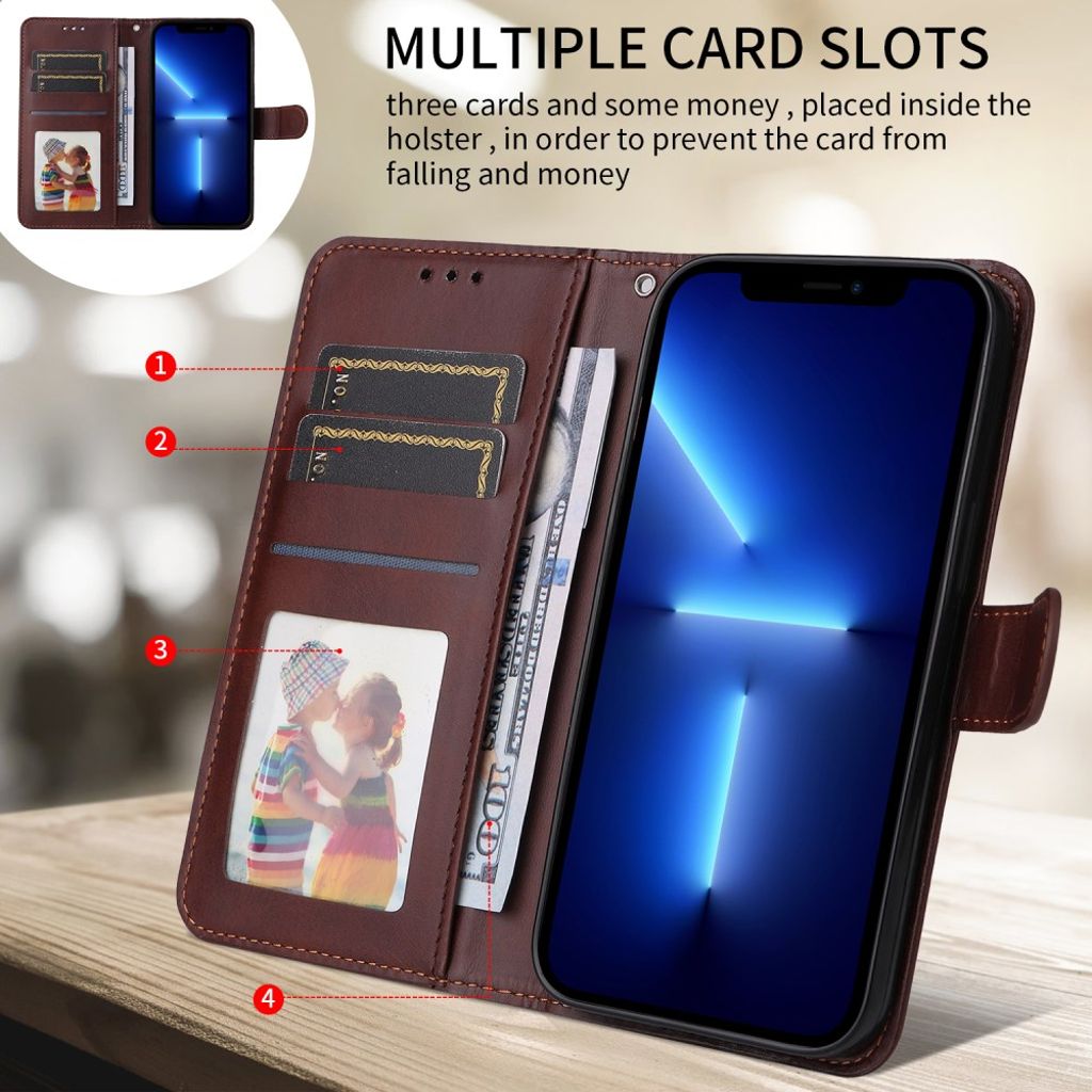 Xiaomi 15T Pro Cover in PU Leather - Brown