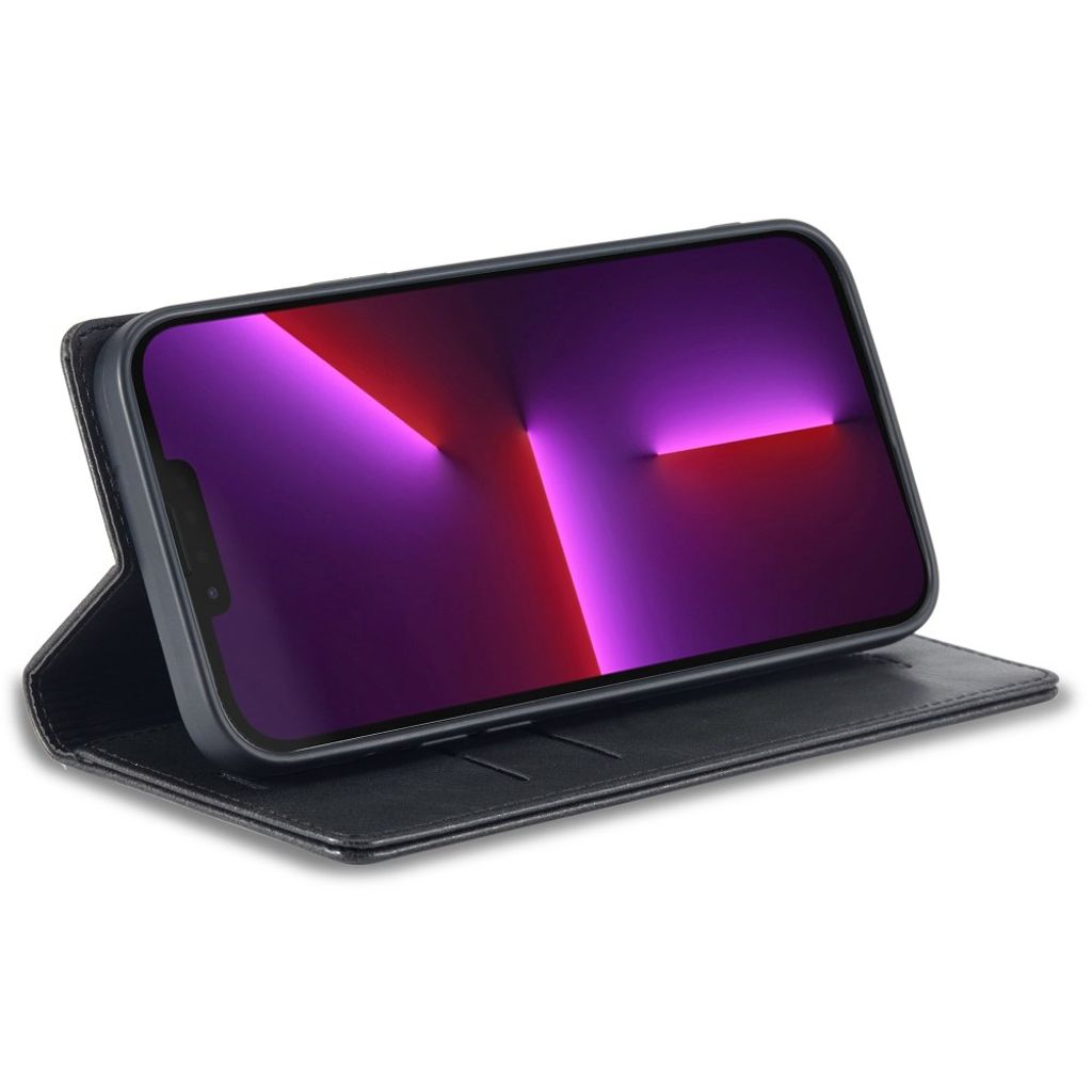 LC.IMEEKE iPhone 13 Pro Max Lompakkokotelo RFID-estävä – Musta