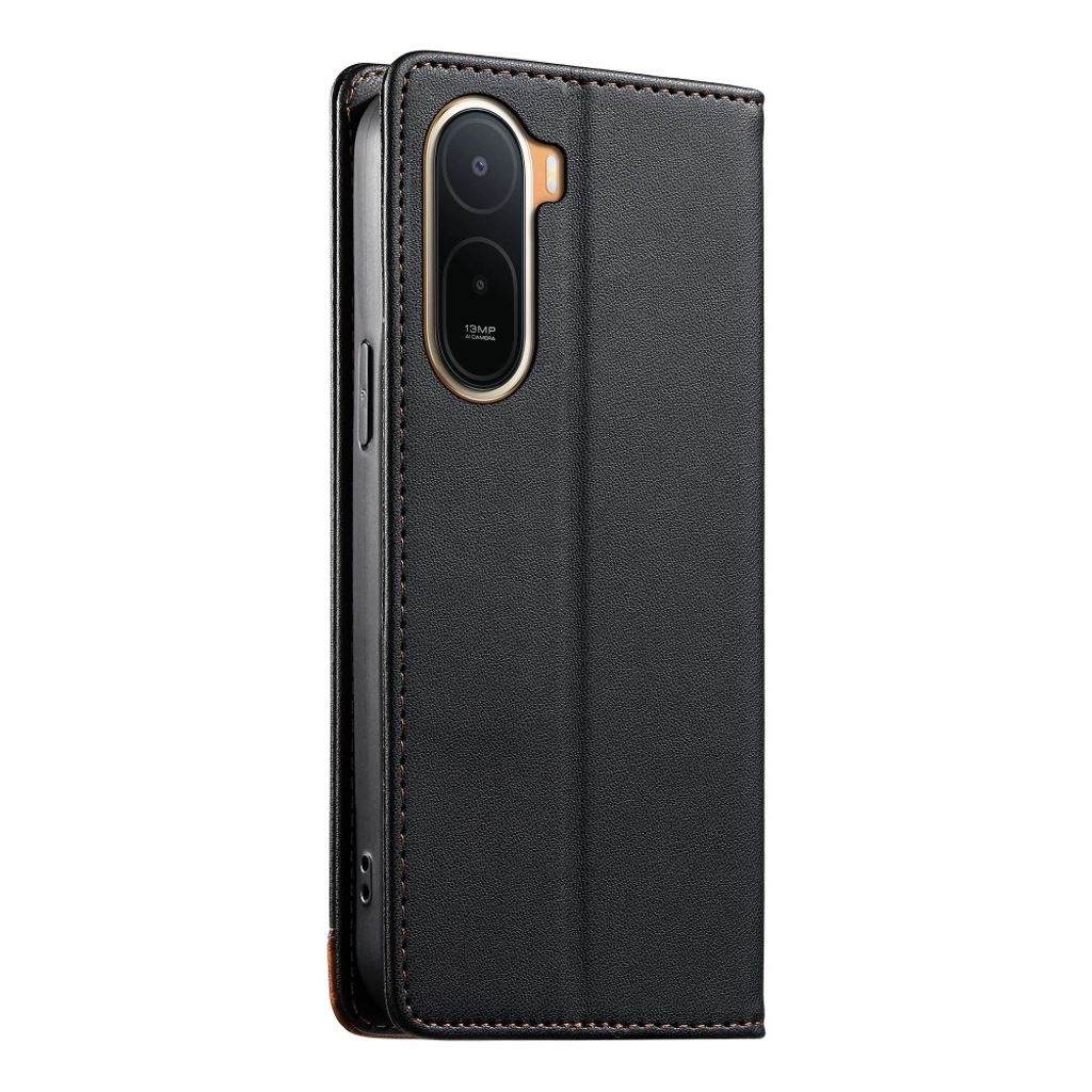 DIERFENG Xiaomi Poco C85x 5G/Redmi A7 Pro Plånboksfodral RFID Blocking - Svart