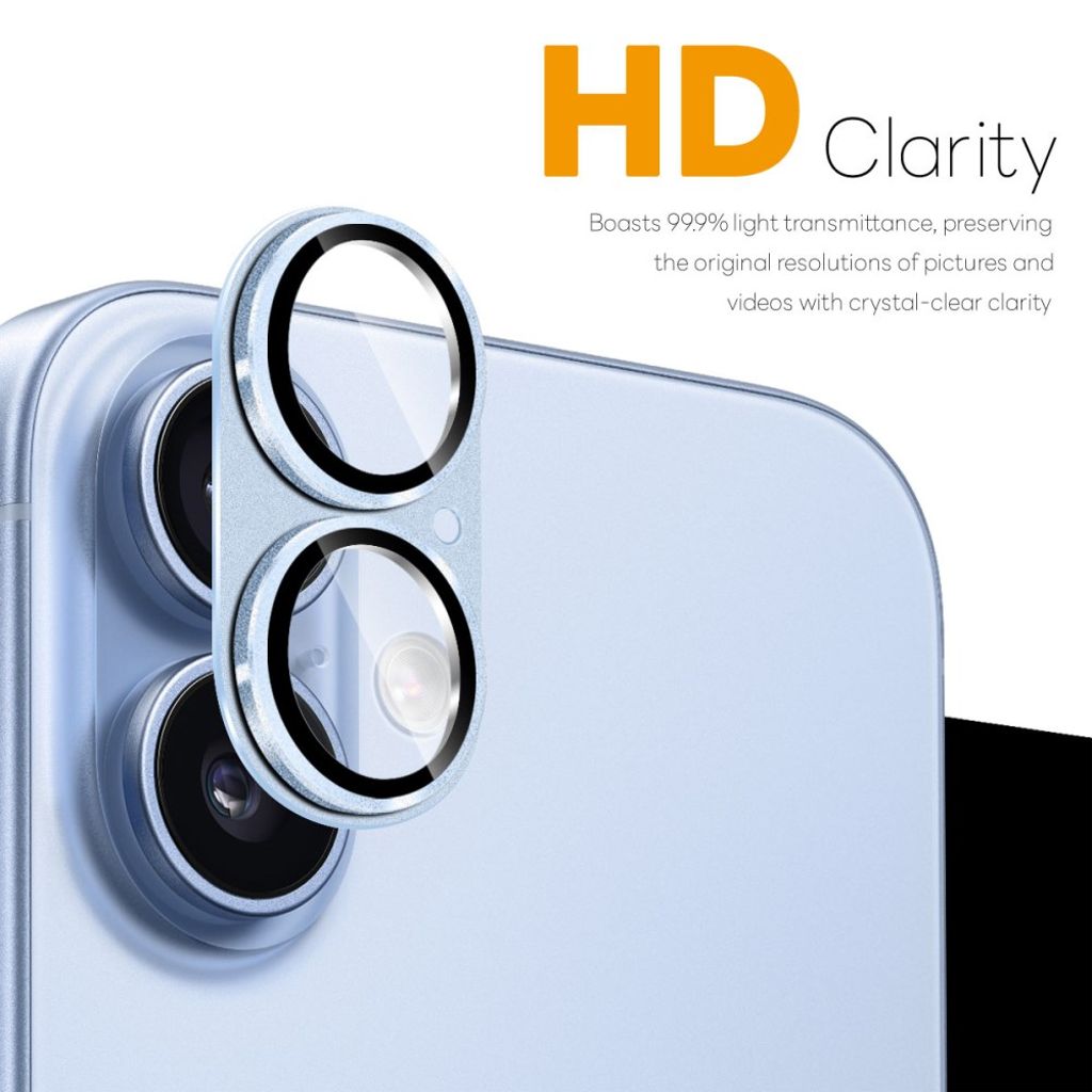 NORTHJO iPhone 17 Lens protector - Blue