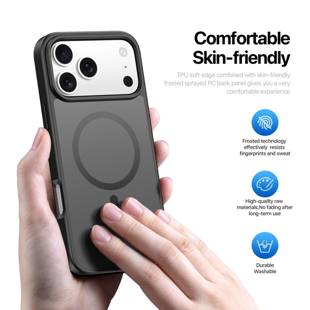 DUX DUCIS iPhone 17 Pro Max Case with MagSafe - Black