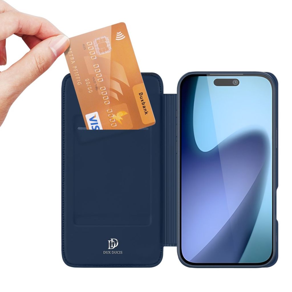 DUX DUCIS iPhone 17 Cover with Stand - Blue