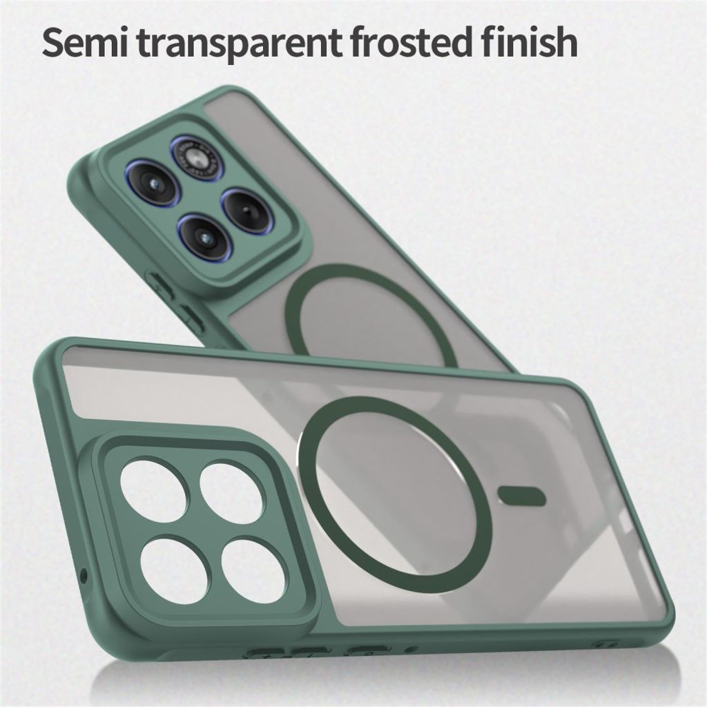 Motorola Edge 70 5G MagSafe Compatible Shock Proof Case - Green