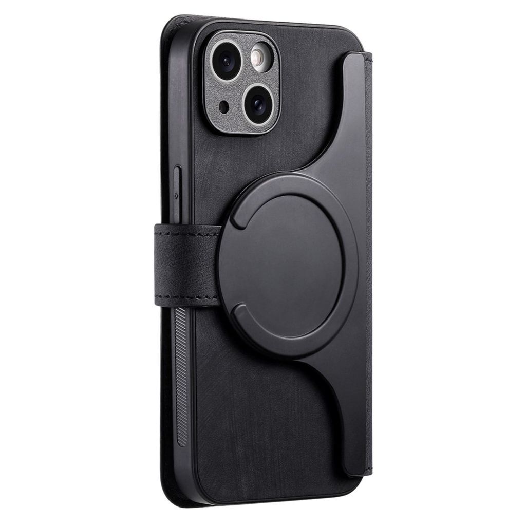 CASENEO iPhone 14 Plus Plånboksfodral Avtagbar Plånbok - Svart