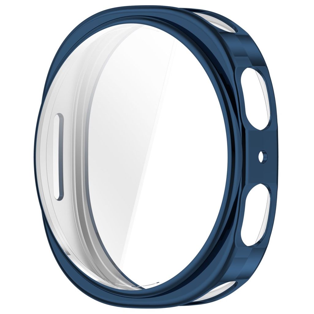 Samsung Galaxy Watch9 44mm TPU-deksel med skjermbeskytter - Marineblå