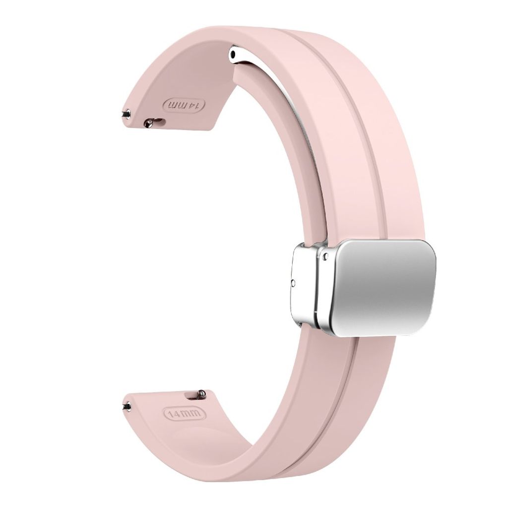 Garmin Lily 2 klokkerem i silikon med magnetisk spenne – rosa