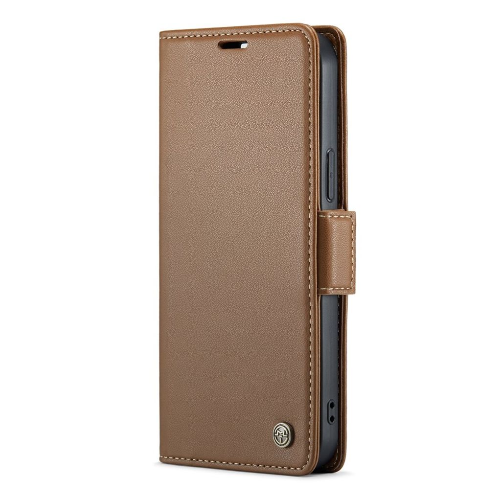 CASEME iPhone 12 Pro Max Kotelo Korttipaikka - Ruskea