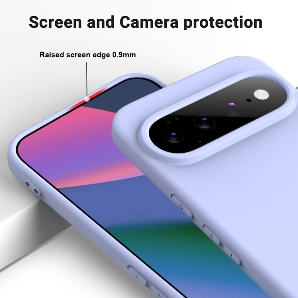 Google Pixel 11 Pro XL Deksel I Silikon - Lilla