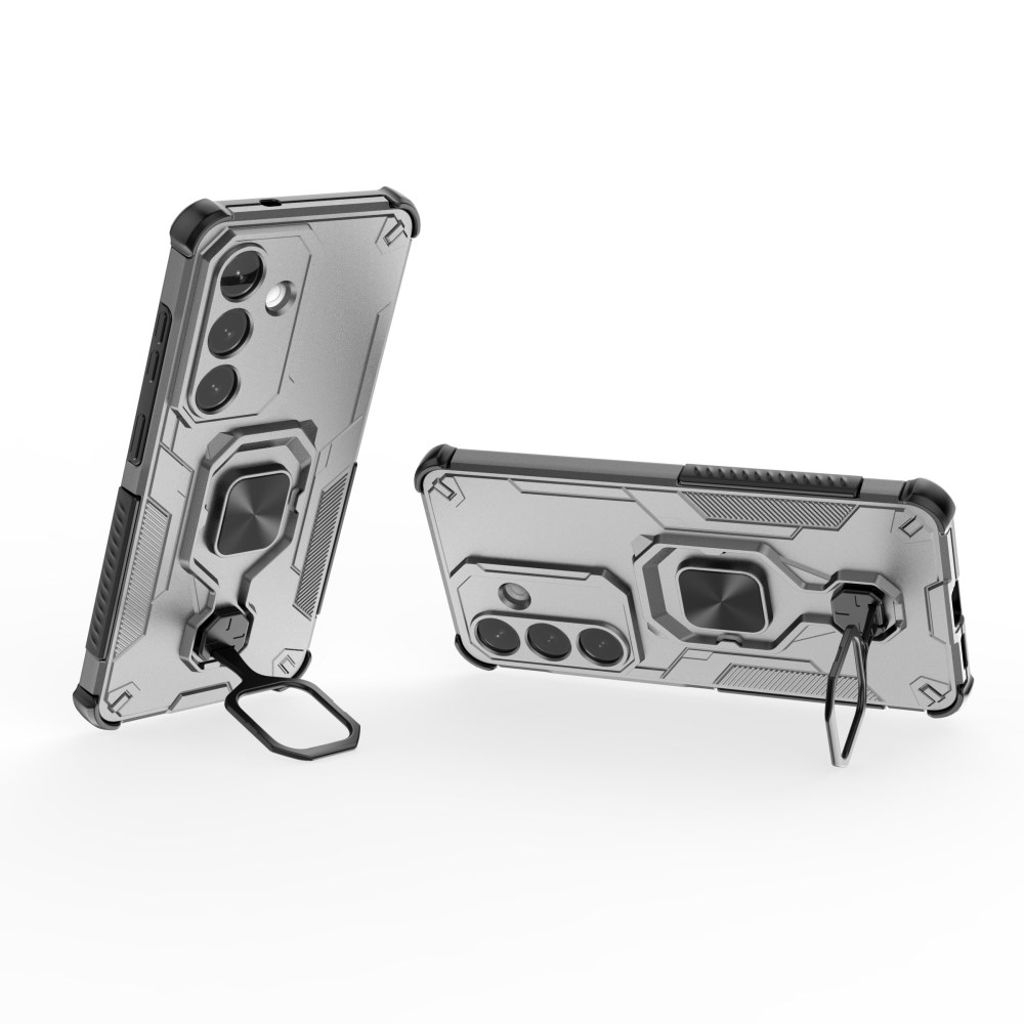 Samsung Galaxy S26 / S26 Pro Skal med Ringhållare - Grå