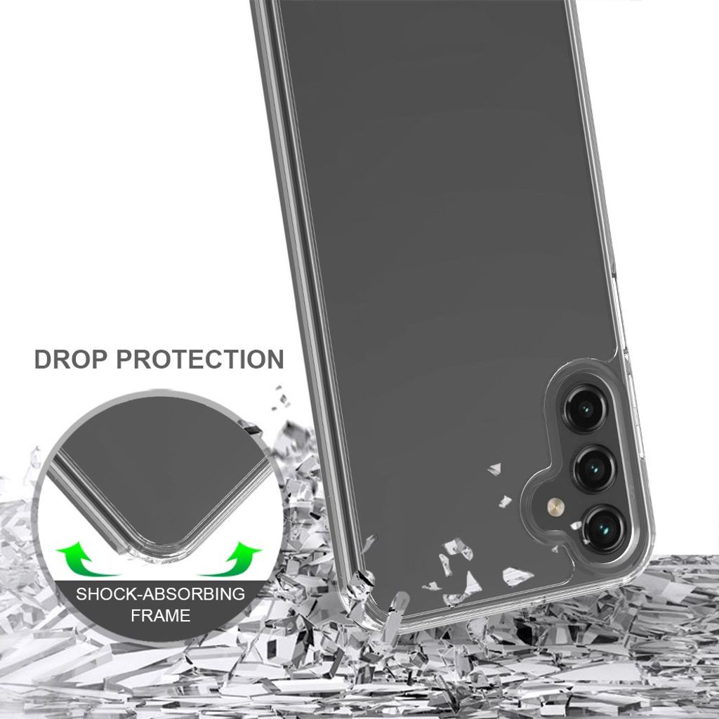 Samsung Galaxy A27 5G Kuori TPU Akryyli Pudotuksenkestävä - Läpinäkyvä