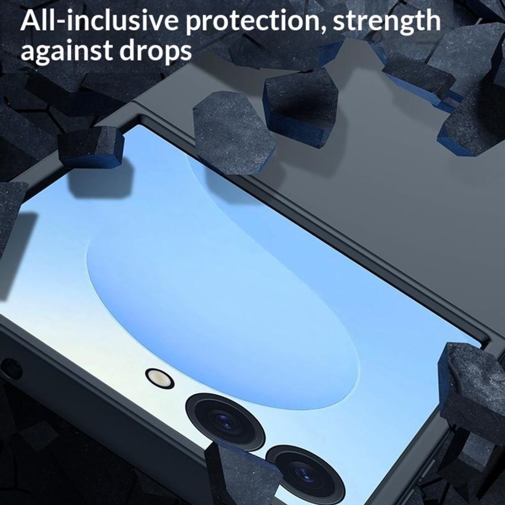Samsung Galaxy Z Flip8 Sammenfoldelig Cover - Sort