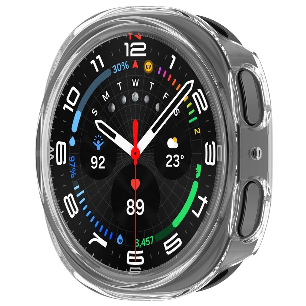 Samsung Galaxy Watch9 44mm Rammedeksel - Gjennomsiktig