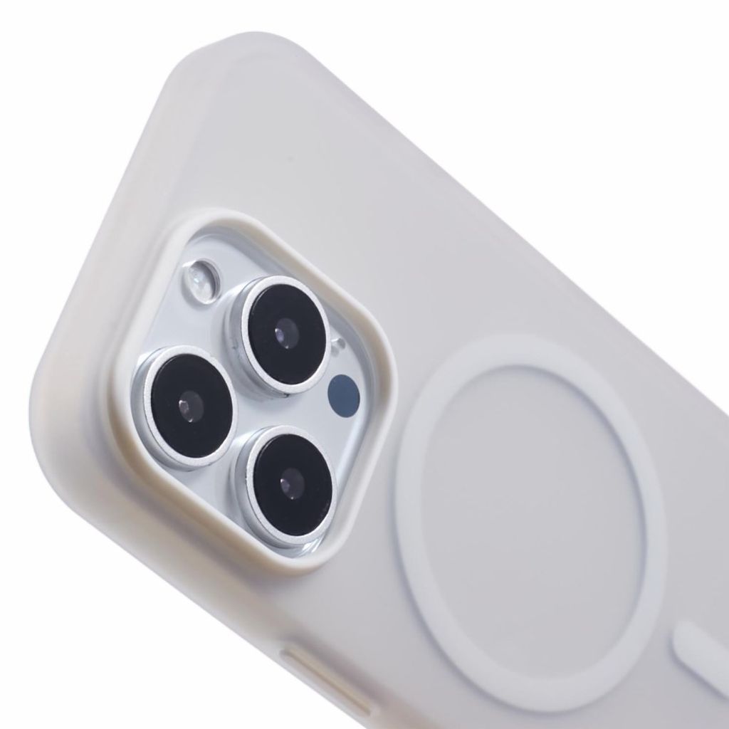 iPhone 13 Pro Max MagSafe-yhteensopiva TPU-kuori - Valkoinen