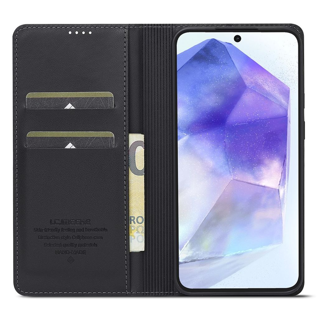 LC.IMEEKE Samsung Galaxy A17 5G Lommeboketui - Svart
