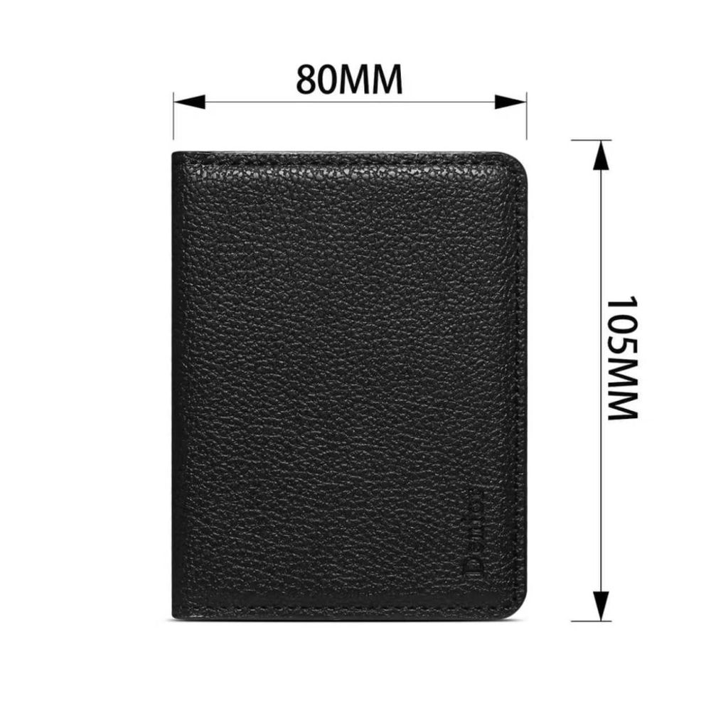 DENIOR MagSafe Wallet Magnetisk Kortholder for Mobiltelefon - Svart