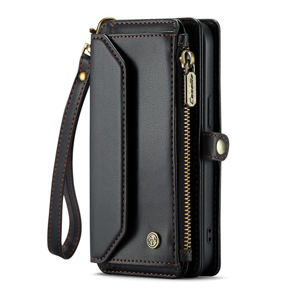 CASEME iPhone 13 Pro Max Lompakkokotelo Korttipaikoilla - Musta