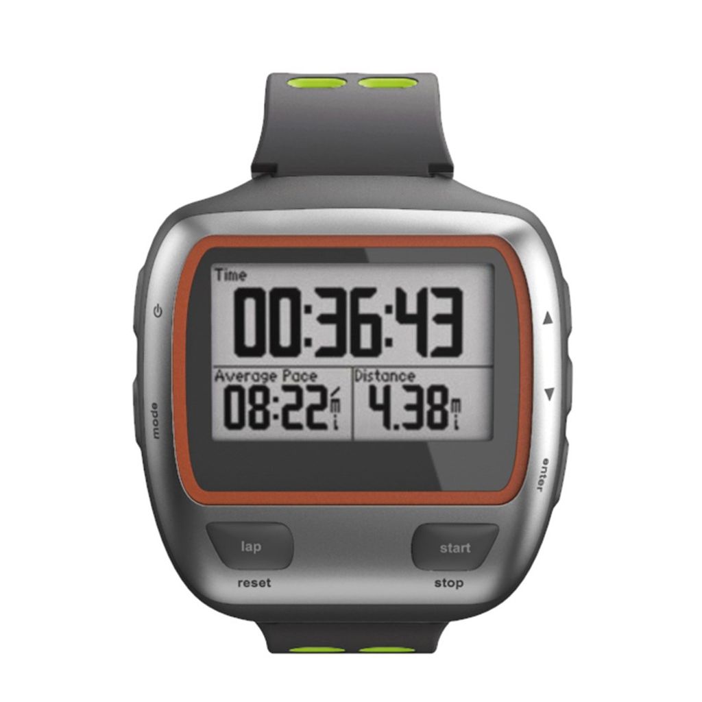 Garmin Forerunner 310XT Watch Strap Silicone – Dark Grey/Green