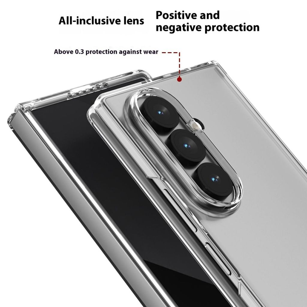 Samsung Galaxy Z Fold7 5G Skal - Transparent
