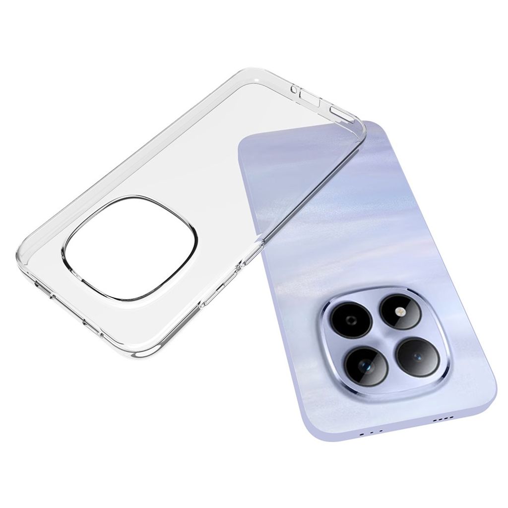 Xiaomi Redmi Note 15 Pro 5G Cover Vandmærkebestandig TPU Gennemsigtig