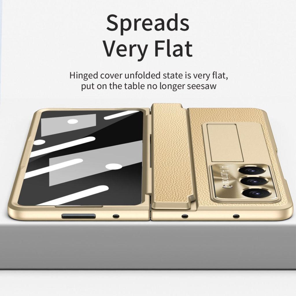 Samsung Galaxy Z Fold7 5G Skal med skärmskydd - Gul