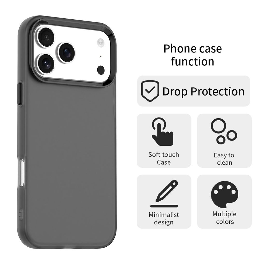 iPhone 17 Pro Max Case - Black