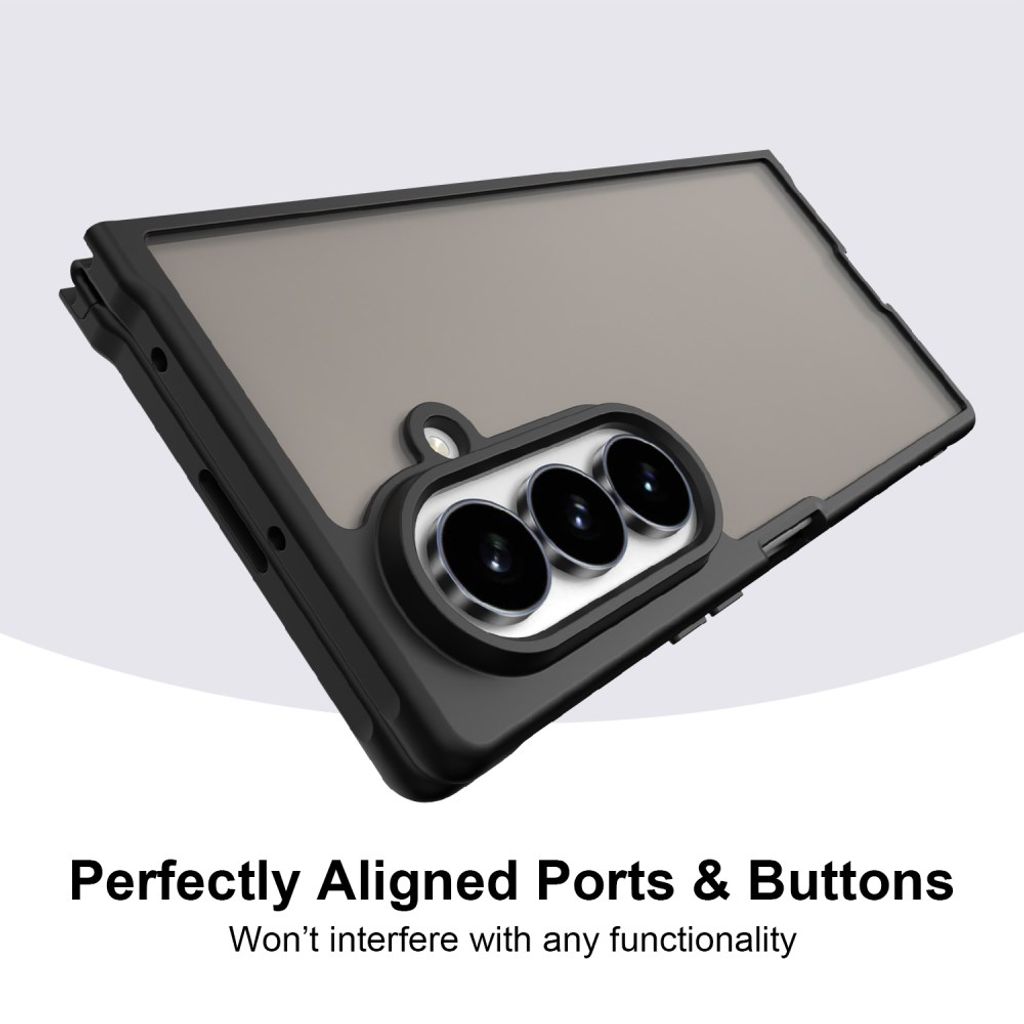 Samsung Galaxy Z Fold8 Ultra Matteret Cover - Sort
