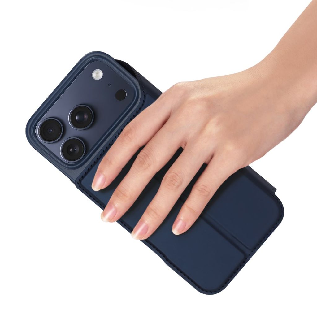 Dux Ducis iPhone 18 Pro Max / 17 Pro Max Fodral med Korthållare - Blå