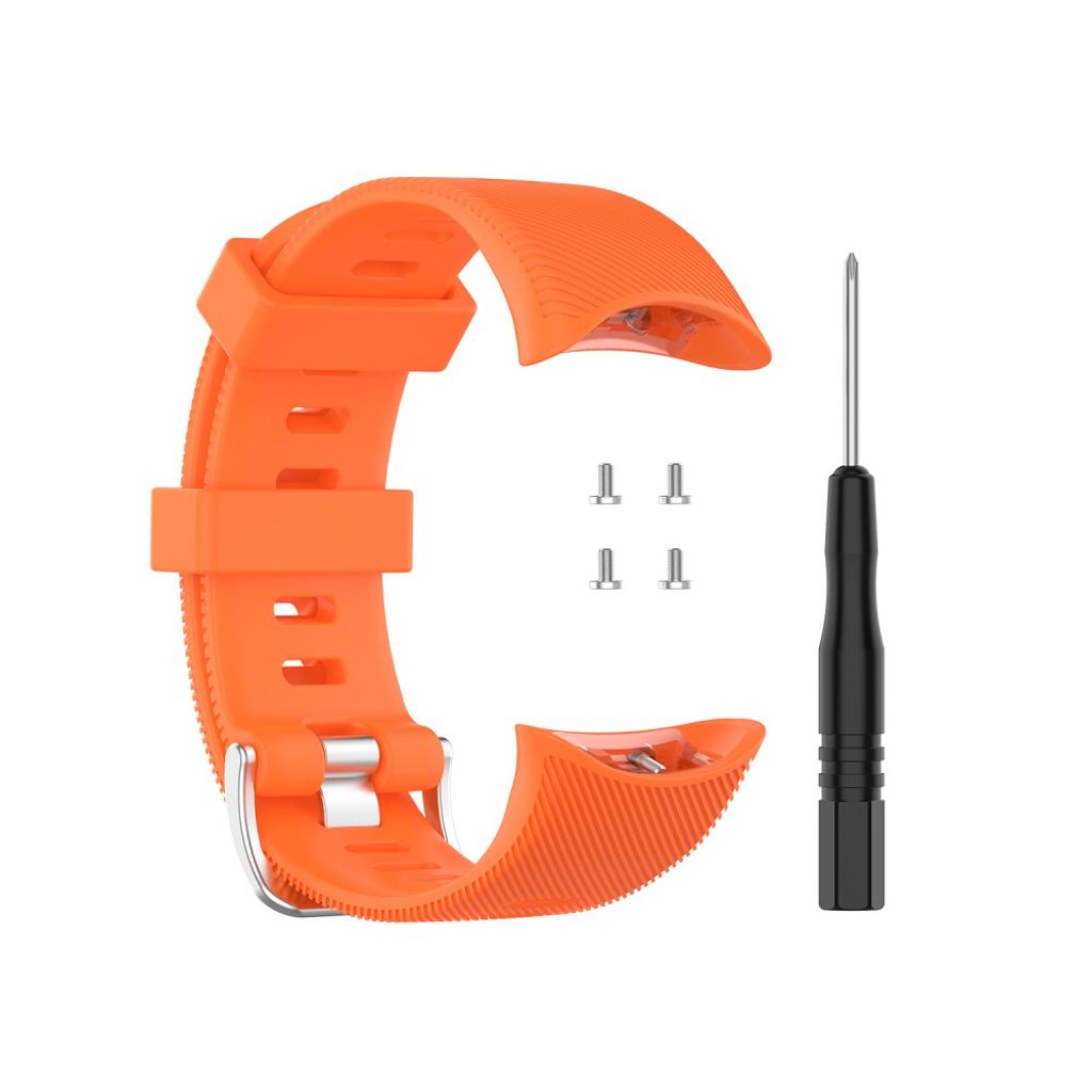 Garmin Swim 2 etc. Watch Strap in Silicone - Orange