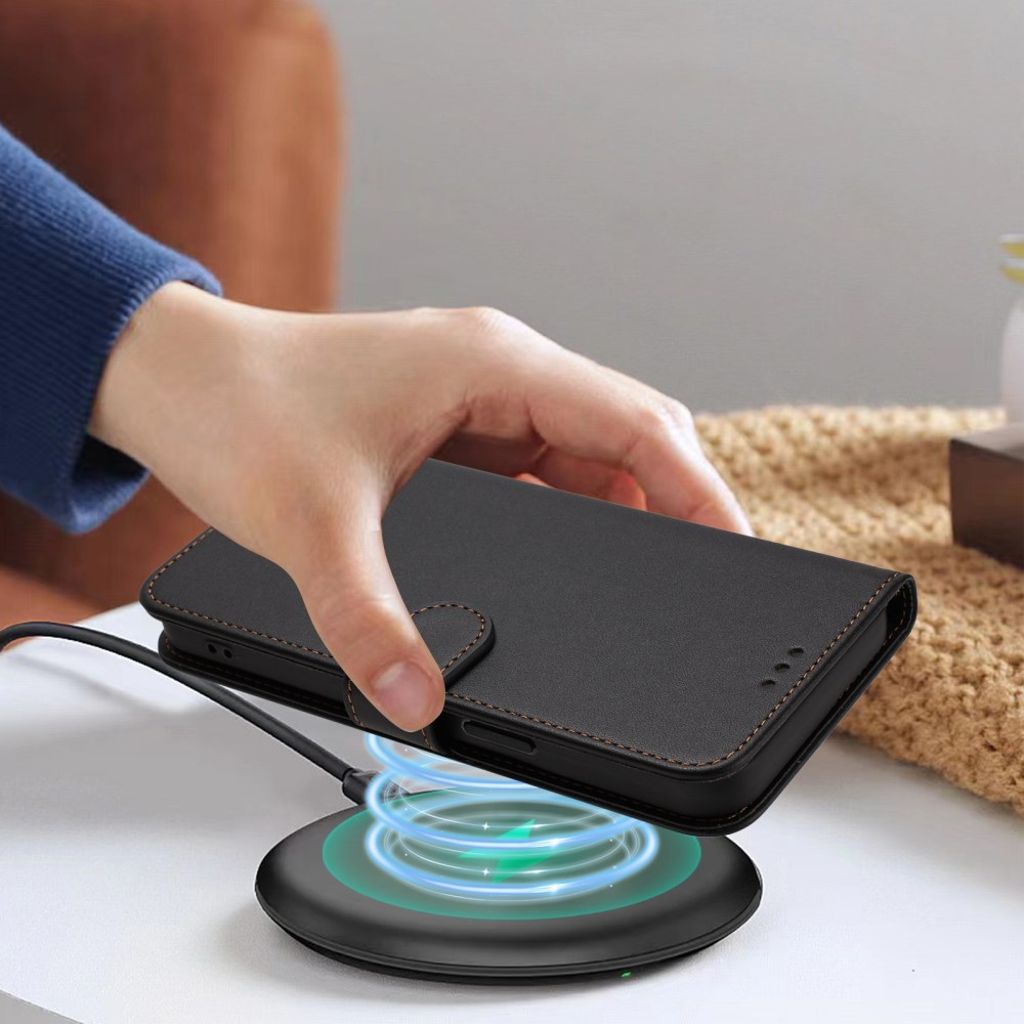 Nothing Phone (3) 5G Wallet Cover Stand Card Holder - Black