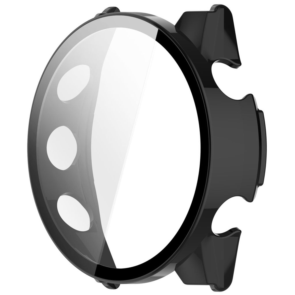 Garmin Forerunner 570 47mm Skal med Skärmskydd i Härdat Glas – Svart