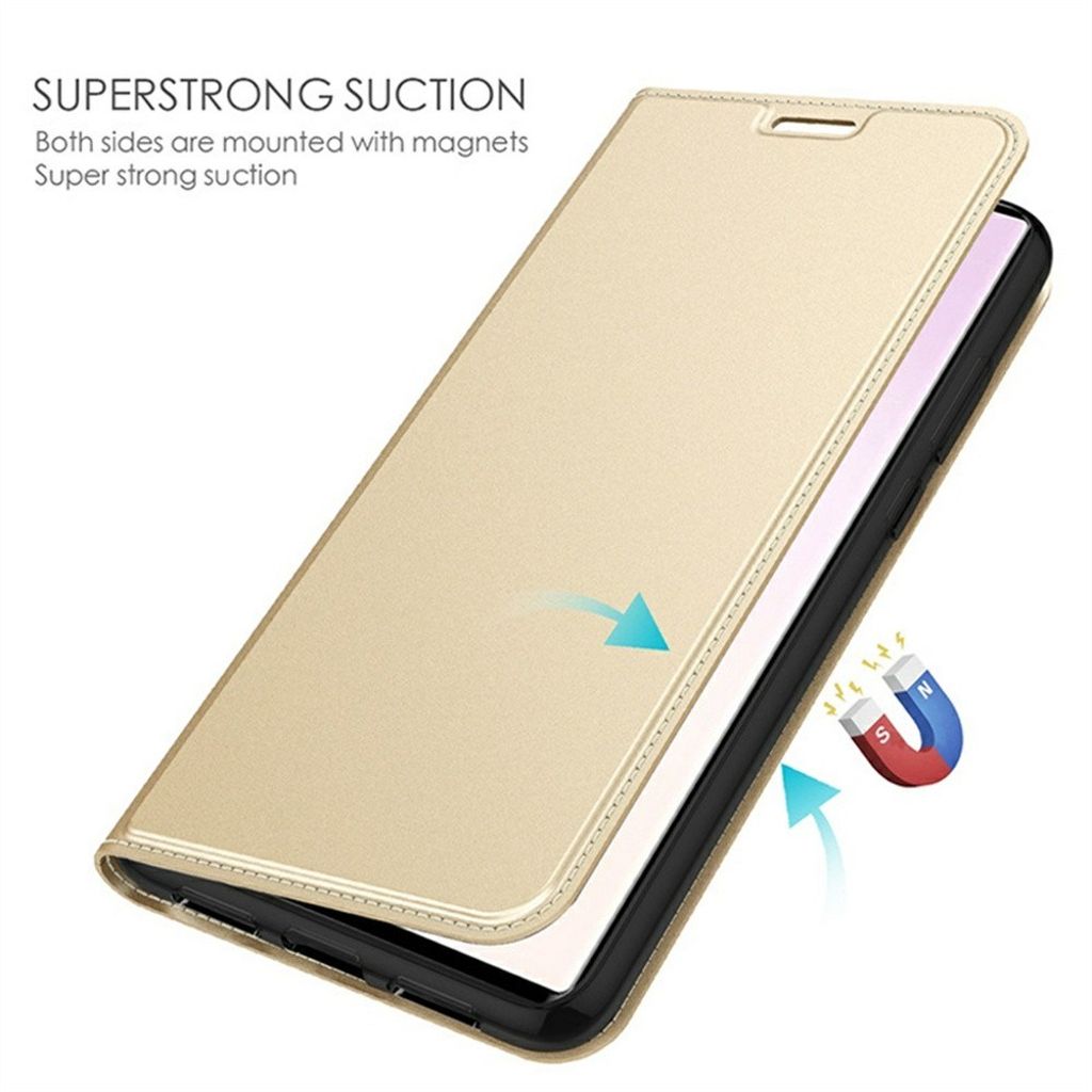 Samsung Galaxy A17 5G Etui med Stativ - Guld