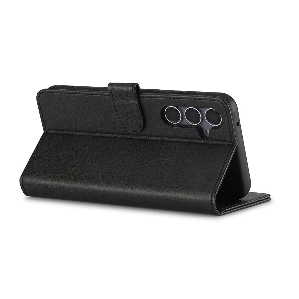 LC.IMEEKE Samsung Galaxy S26 Plus Lommeboketui PU-lær – Svart